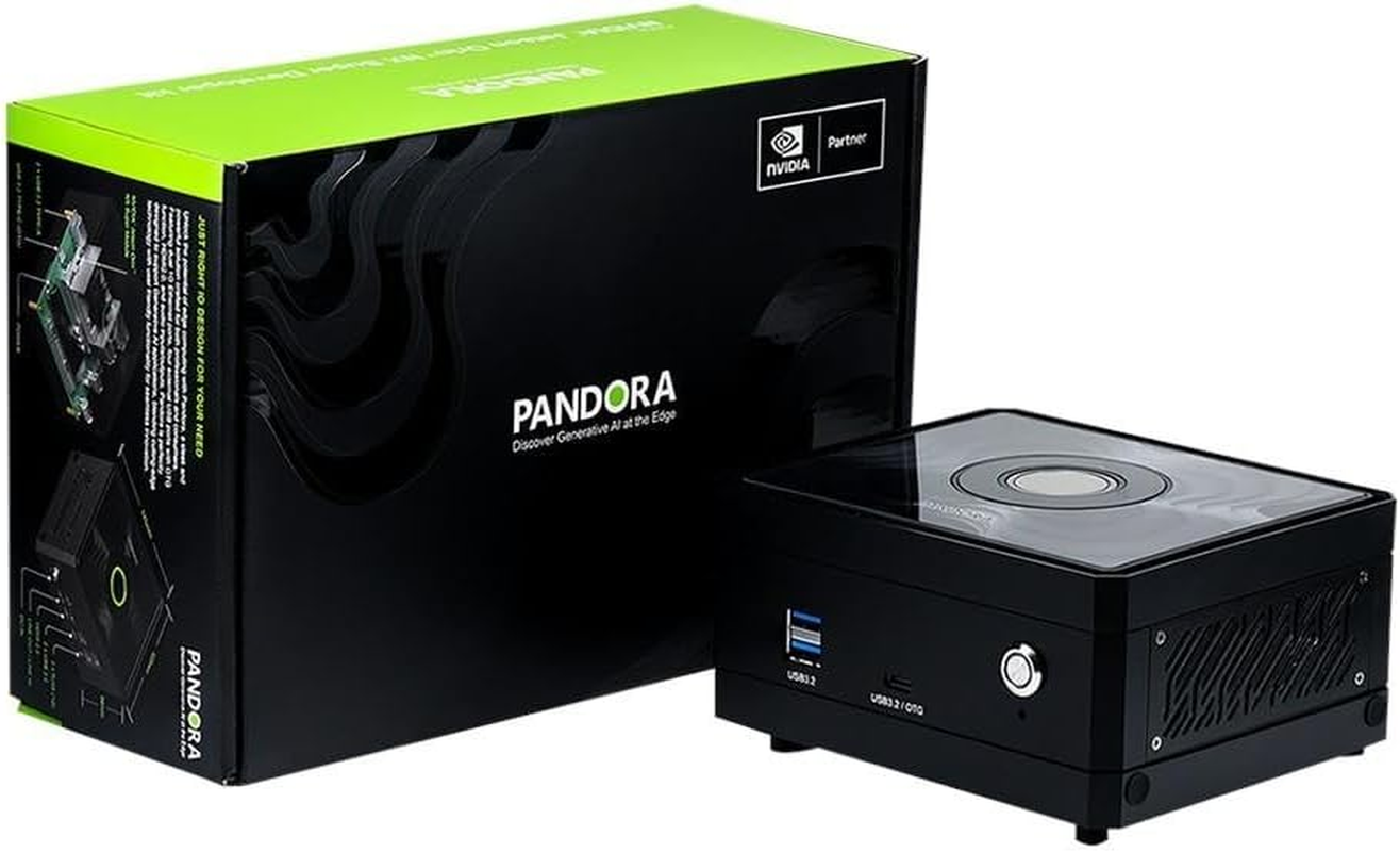 Palit Pandora AI Computer Jetson Orin NX 16GB Super 8-Core Arm Cortex-A78Ae 157/78 Tops Barebone PC image number 4