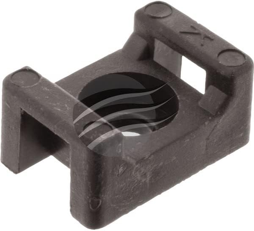 Jaylec Cable Tie Mount Screw down H: 7Mm X L: 15Mm X W: 10Mm Black