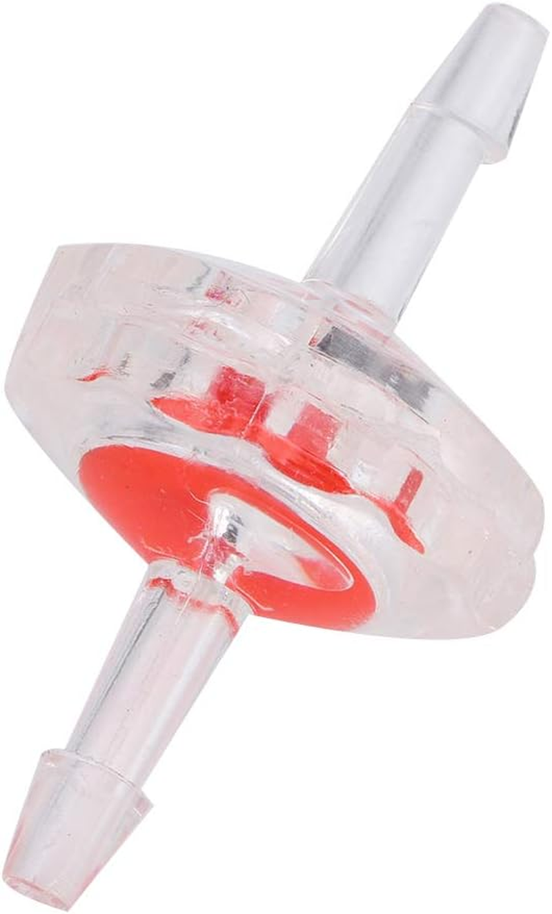 Aquarium Check Valve & 10Pcs 3Mm/5Mm/7Mm Aquarium Air Pump One Way Non Return Check Valve Waterstop Accessory for Fish Tank(3Mm) image number 2