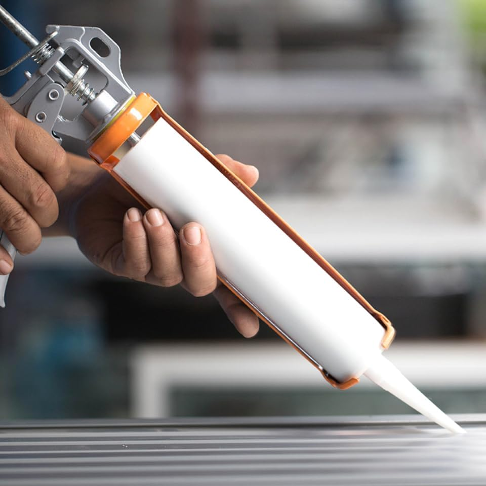 Operitacx 5 Pack Empty Caulk Tubes with Plunger Caps Refillable Sealant Tubes for Home Improvement Tile Grouting Leak Repair with Adjustable Flow Tip image number 3