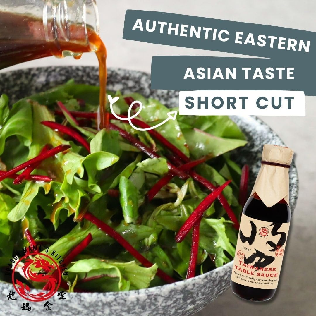DRAGON MAMA'S KITCHEN Taiwanese Table Sause 250Ml Not Just Soy Sauce It'S All Purpose Seasoning | Vegan &middot; Plant Based &middot; No Preservatives &middot; No Artificial Flavours &middot; No Artificial Colours &middot; No GMO (1) image number 6