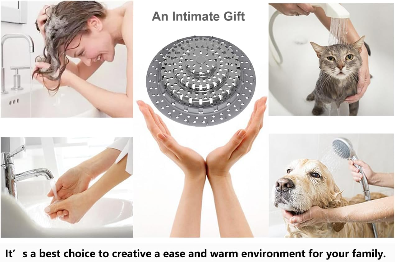 XAJOON Bathtub Drain Hair Catcher，Bathtub Protector Suitable for Bathroom Bathtub, Pop-Up Drains. (Patented Product) image number 3