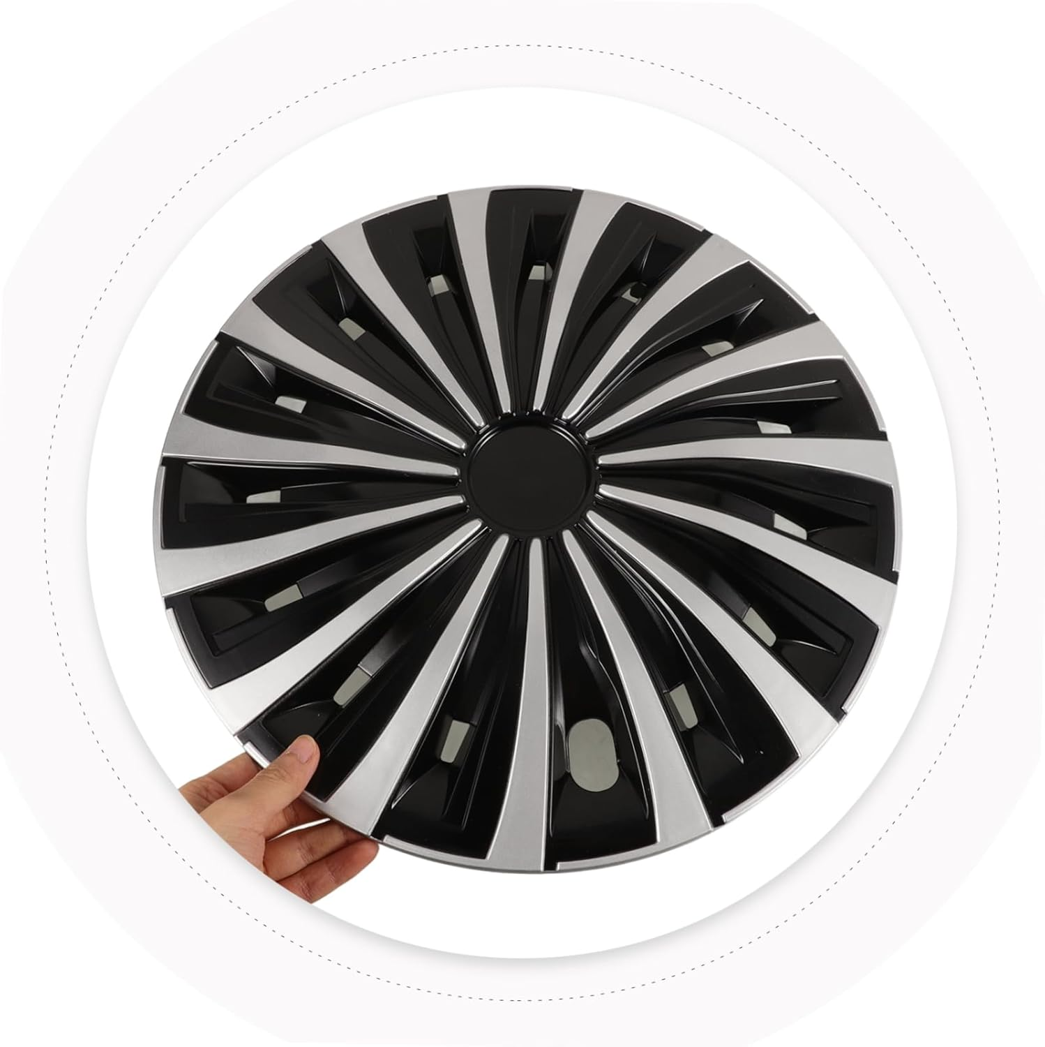 Ipetboom Decorative Wheel Hub Cap Car Rim Cover Steel Wheel Hubcaps Automotive Hub Cover image number 6