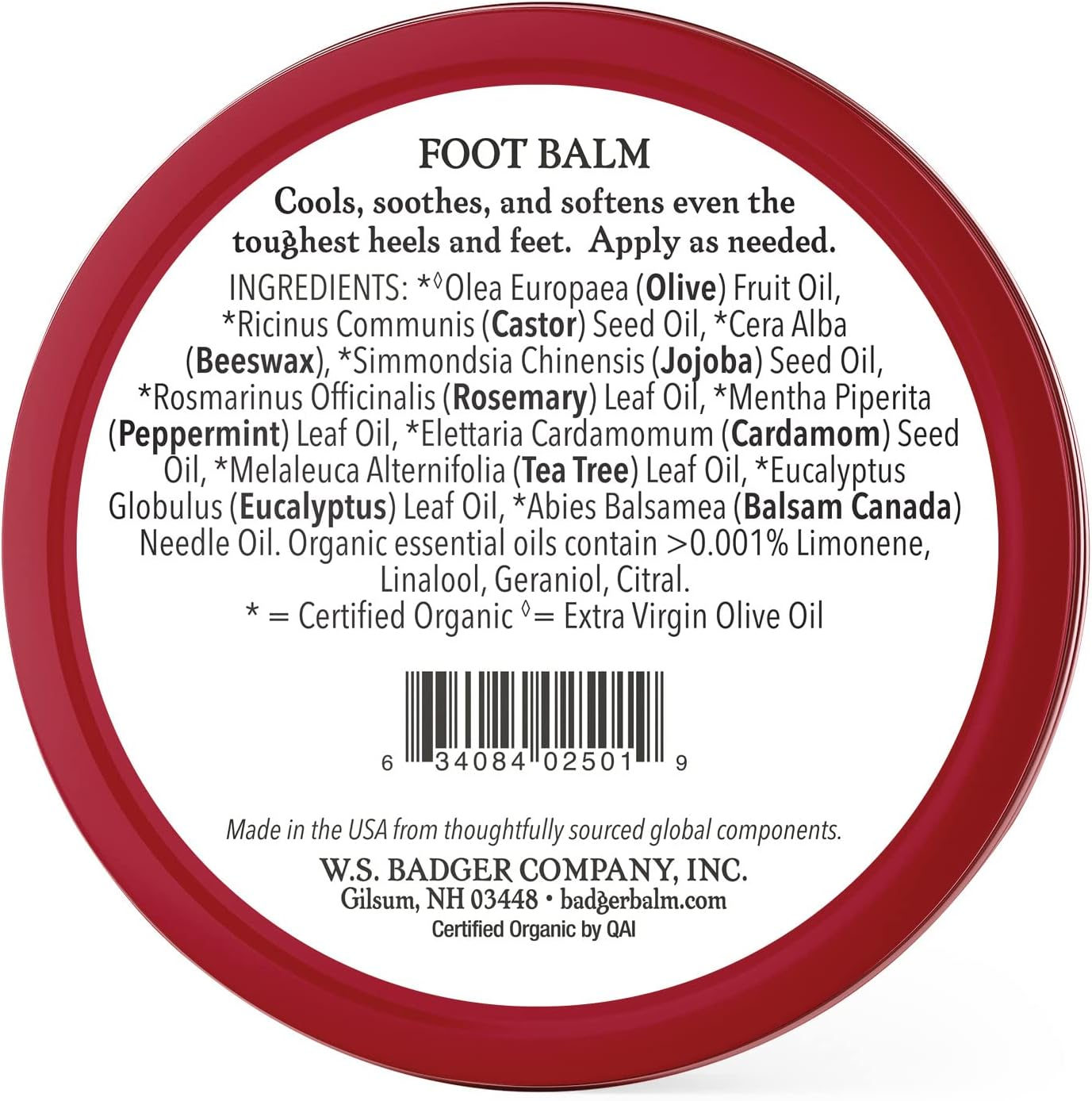 Badger Foot Balm Foot Balm 56 G image number 5