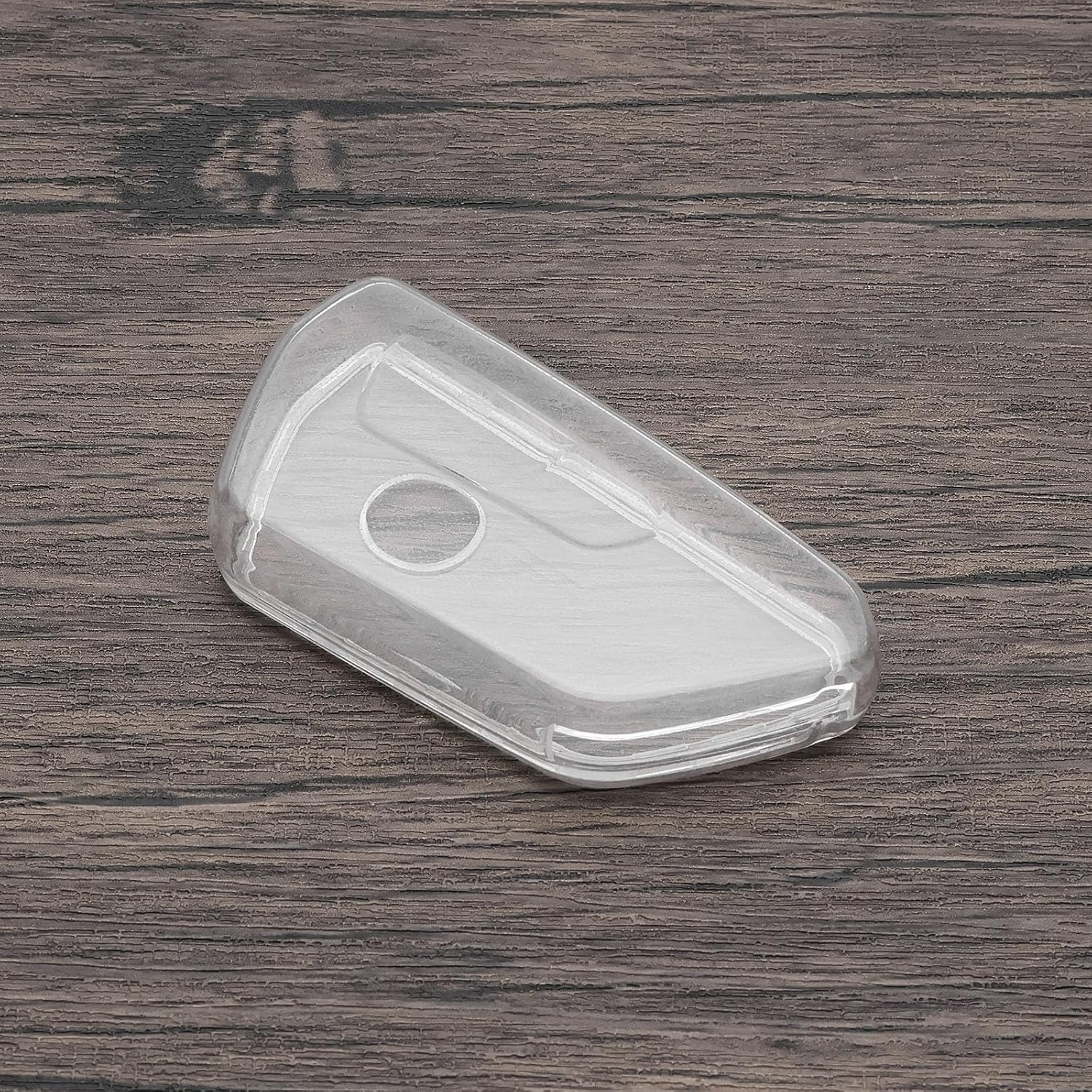 2PCS 3-Button Car Key Case Compatible with VW Golf 8 ID.3 ID.4, Seat Leon MK 4, Skoda Octavia 2020 - 78.8X39.9Mm TPU Cover Transparent - Transparent image number 3