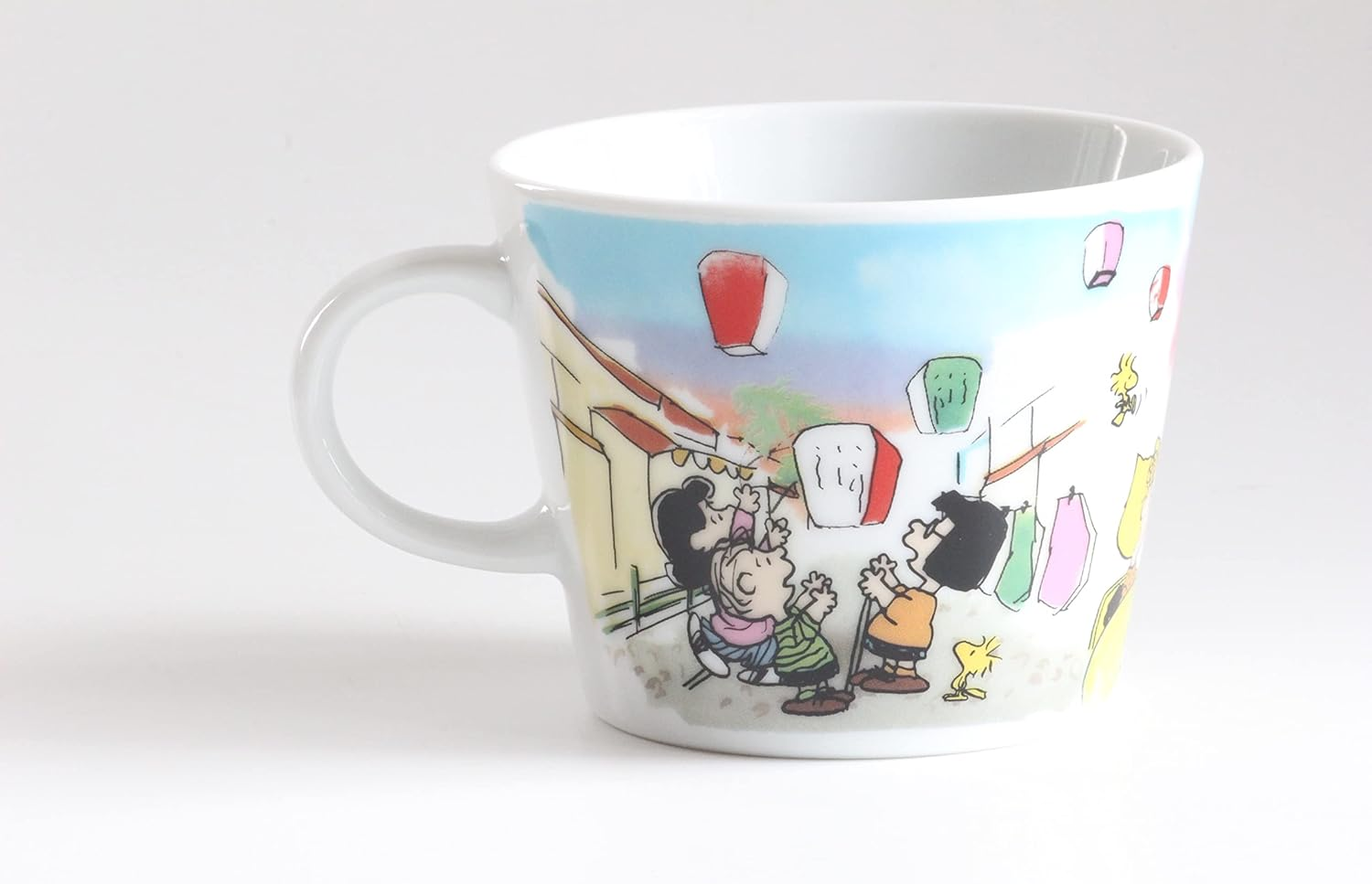 Simizu Pottery Snoopy World Travel Series Taiwan Mug image number 4