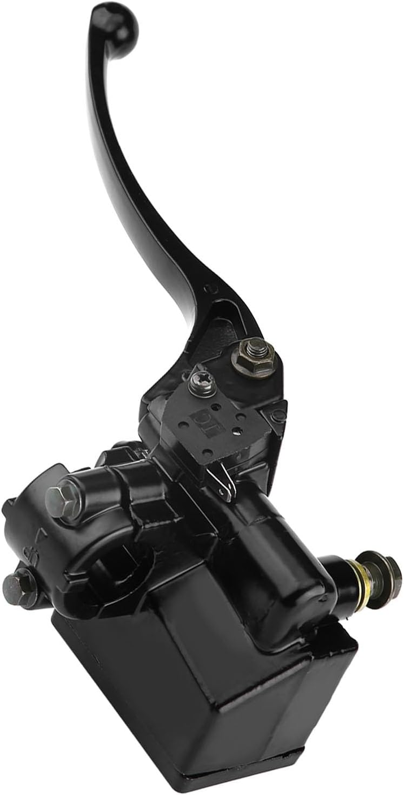 Motorcycle Front Brake Master Cylinder, Premium Aluminum Alloy, Stable Performance, with 7/8 Handlebar (Black) image number 5