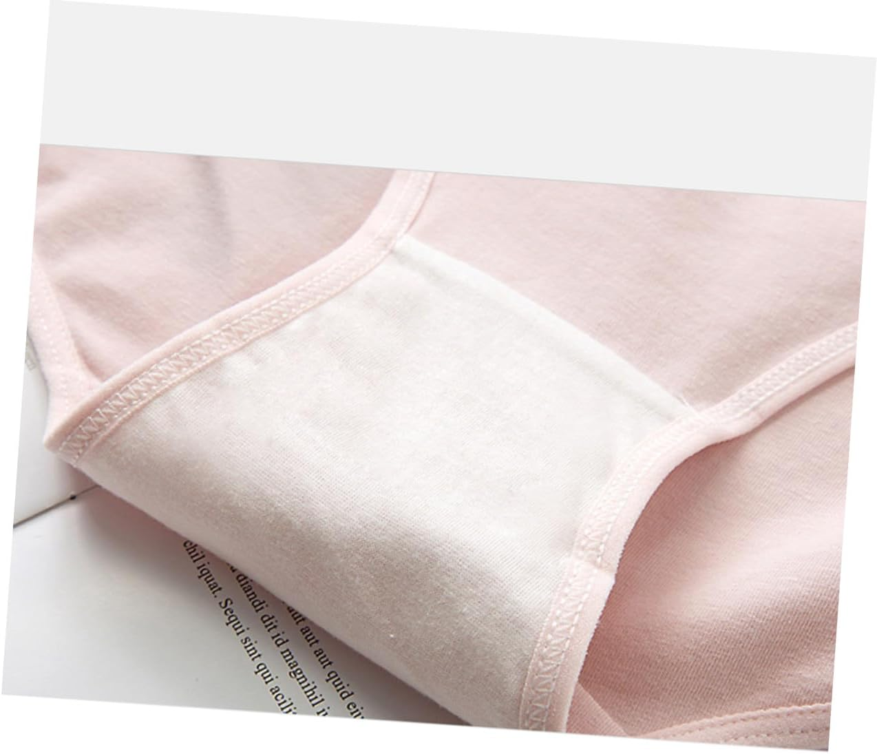 3Pcs Cotton High Waist Adjustable Maternity Panties with Stomach Lift Splice Design Soft Breathable Nursing Underwear for Pregnant Women Random Colors Comfortable Random Color image number 3