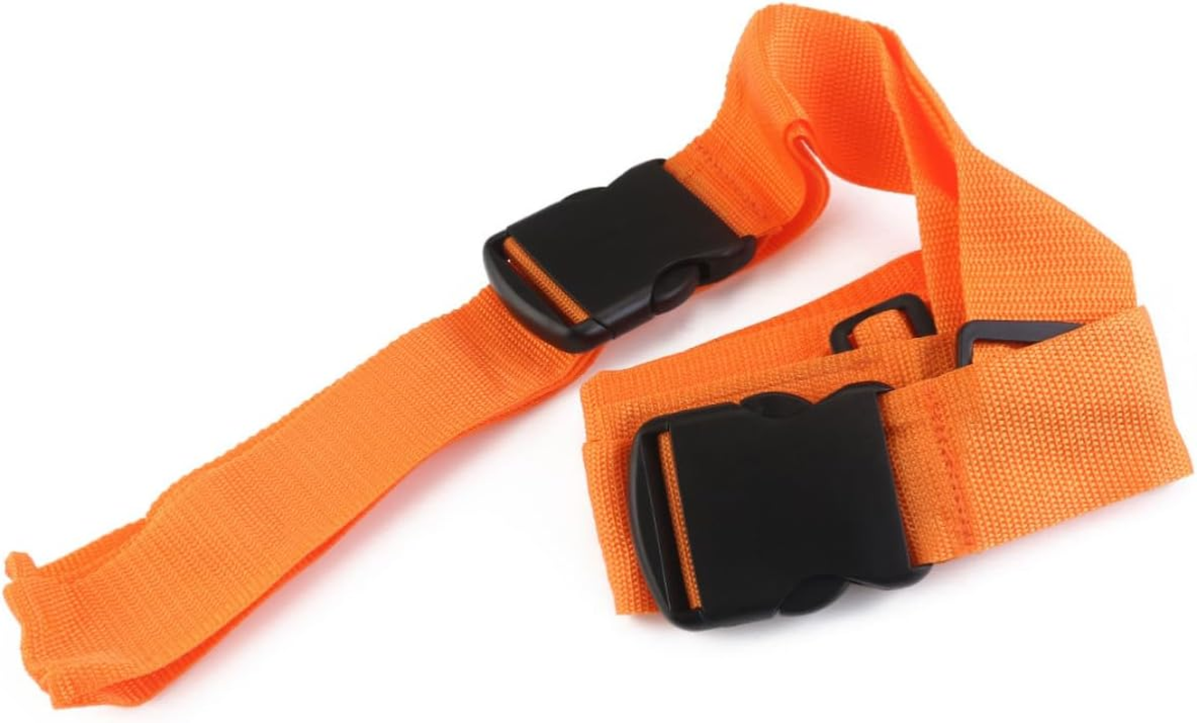 BESTYASH Luggage Belt Orange Straps for Travel Suitcase Security Lightweight Carry Bag Accessories image number 3
