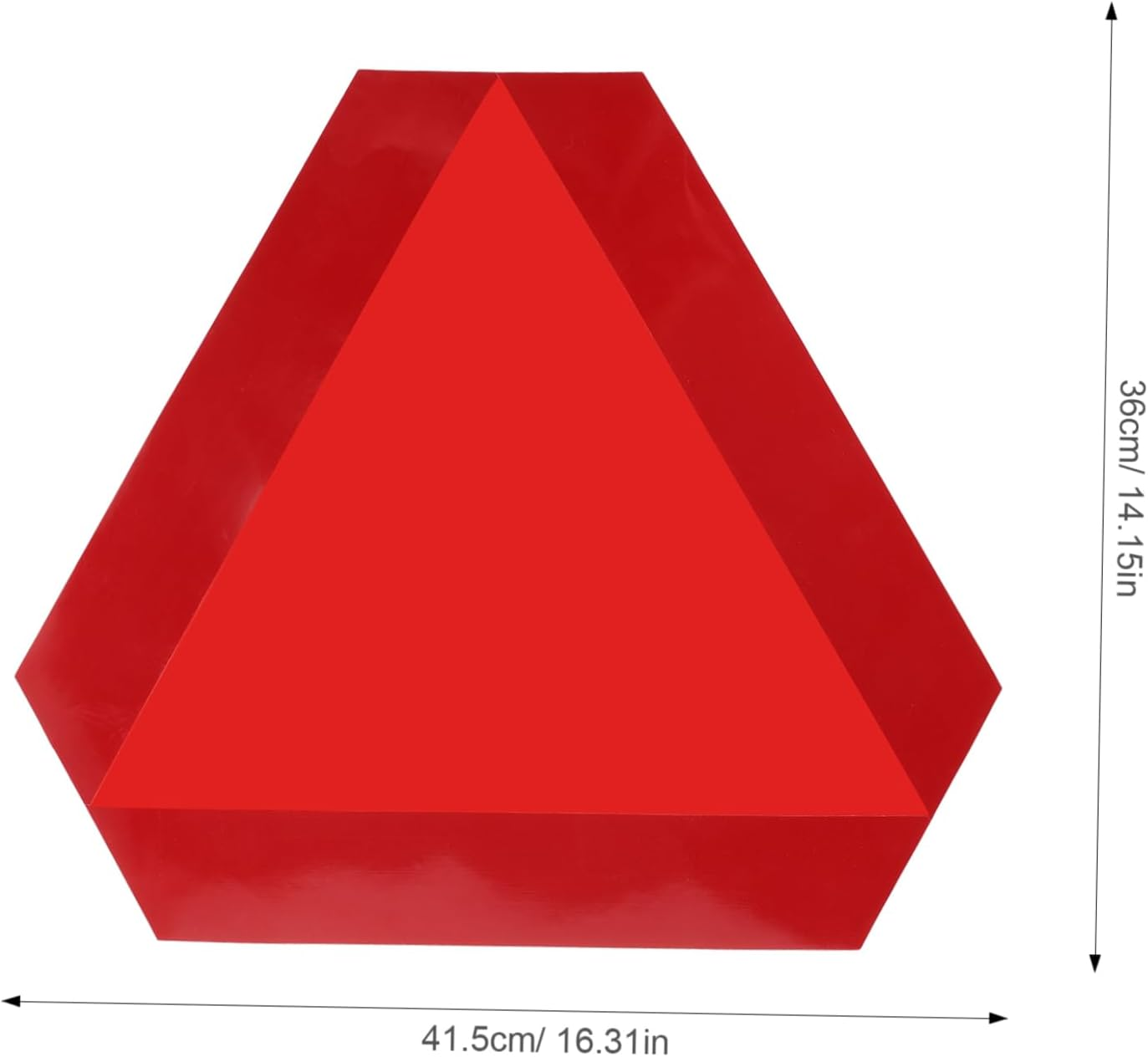 ULTECHNOVO Warning Triangle Reflective Slow Moving Vehicle Sign for Car Truck Safety Sign for Auto Highway image number 4