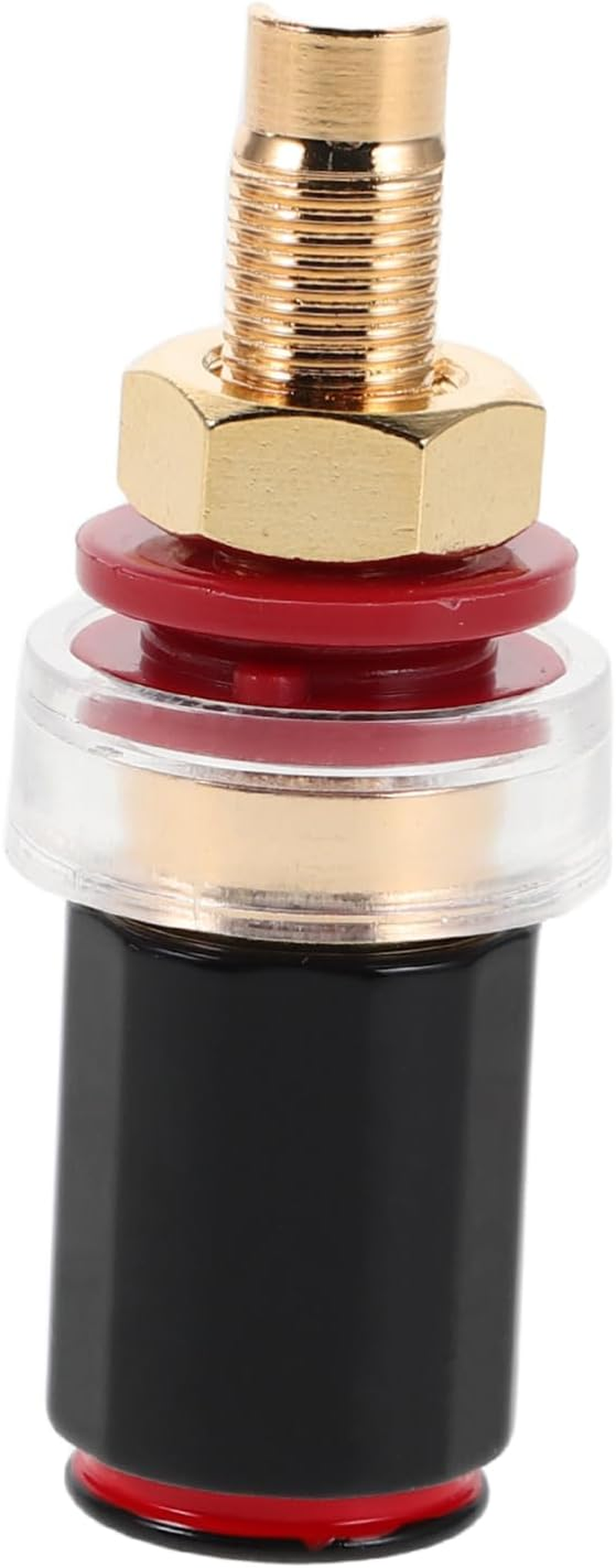 Angoily Hifi Speaker Binding Post Terminal Connector No Soldering Banana Plug for Audio Wire Durable Sound Equipment Connector for Home Theater and Studio Amplifier Setup Easy Installation image number 5