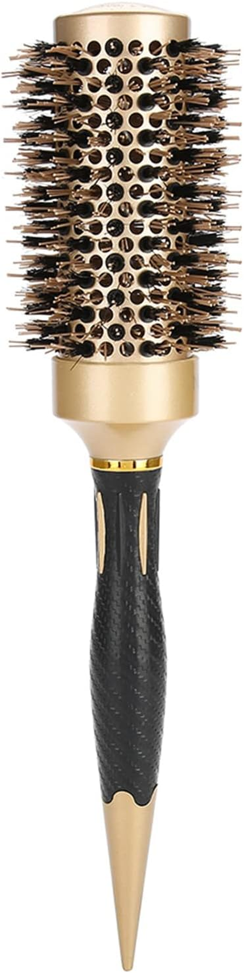 Antistatic Anion round Hair Brush with Ceramic Plate Design for Salon and Home Use, round Brush for Blow Drying (A1813-43) image number 3