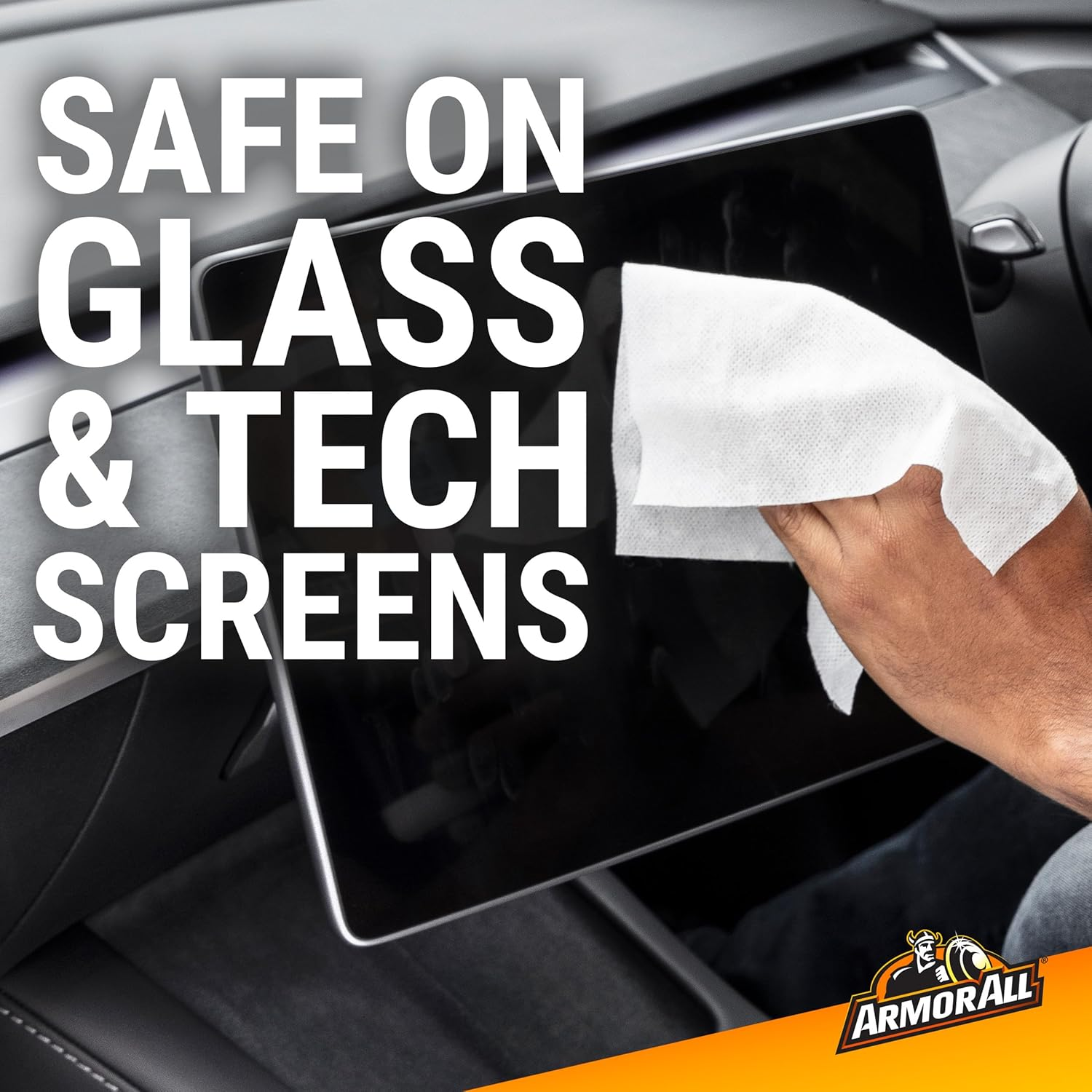 Armor All Car Detailer Wipes by Armor All, Interior Car Wipes for Dirt and Dust, 25 Count image number 2