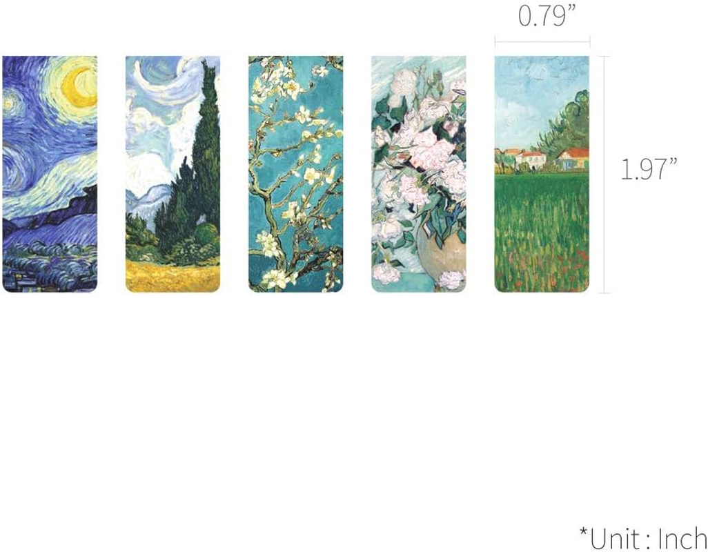 Monolike Magnetic Bookmarks Vincent Van Gogh, Set of 5 image number 4