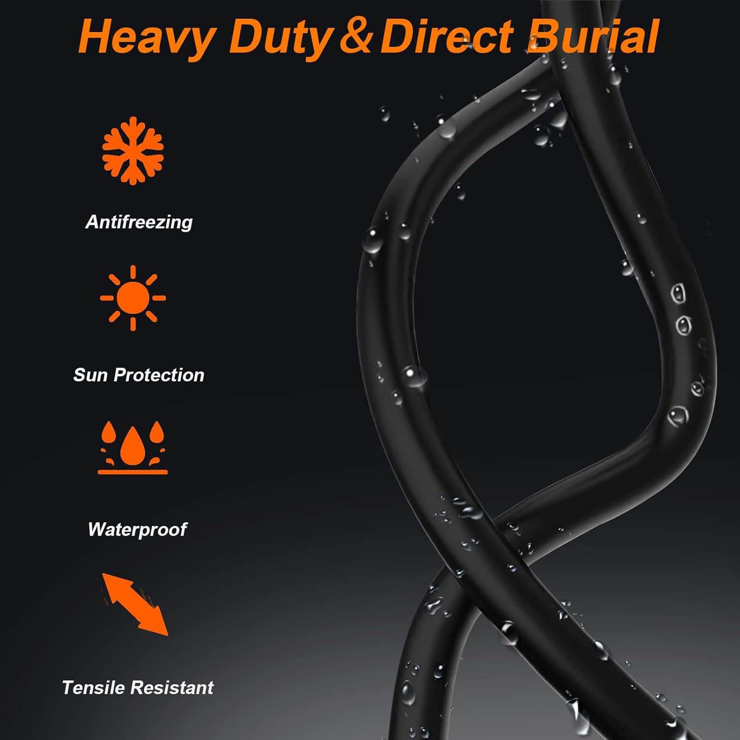 Cat 8 Ethernet Cable 30M High Speed Heavy Duty 26AWG Cat8 LAN Network Cable 40Gbps, 2000Mhz with Gold Plated RJ45 Connector, Outdoor&Indoor Internet Cable Compatible for Router Gaming Modem Xbox image number 5