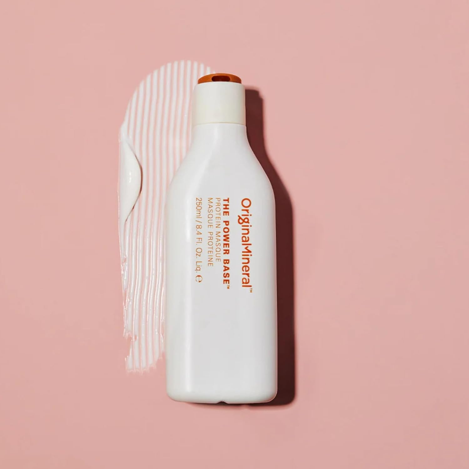 O&M Power Base Protein Rich Masque with Moisture - 250Ml - Colour Safe, Clean from Sulfates, Parabens, Silicones, MIT, Phthalates, Triclosan, Propylene Glycol & Gluten, PETA Certified & Vegan, Australian Made, PCR Packaging image number 3