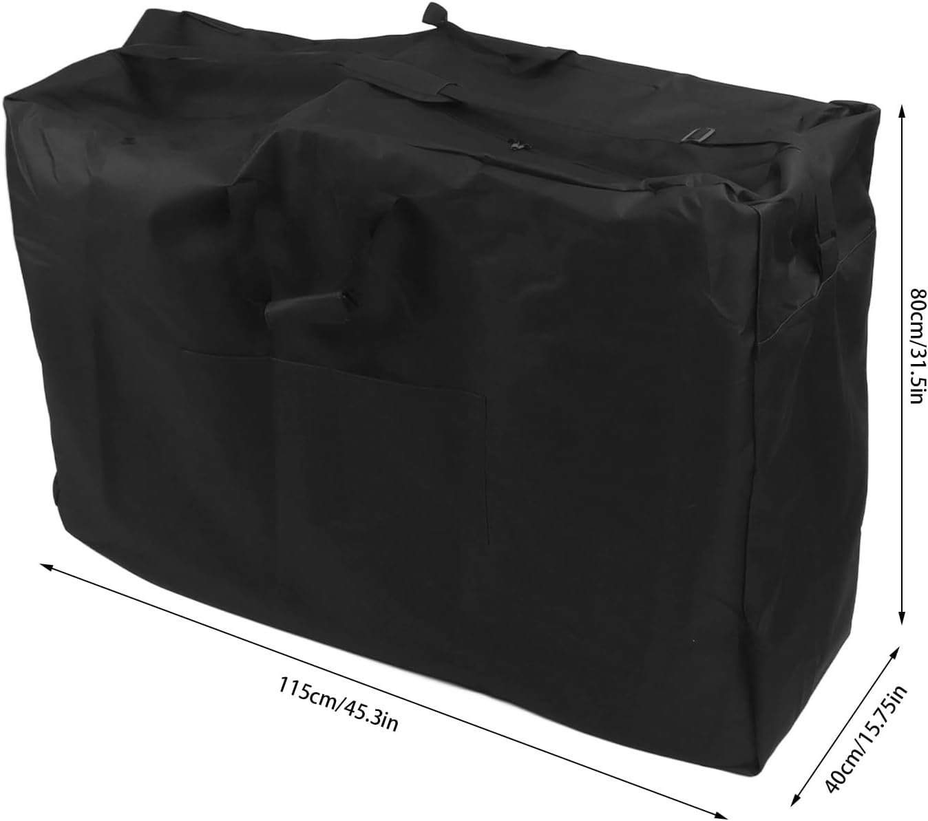 Rollator Travel Bag, 45.3X31.5X15.7In Waterproof Wheelchair Bag for Folding Walker Compact Wheelchair Transport, Chair Portable Large Bag Carry Case for Car Airplane Traveling image number 5