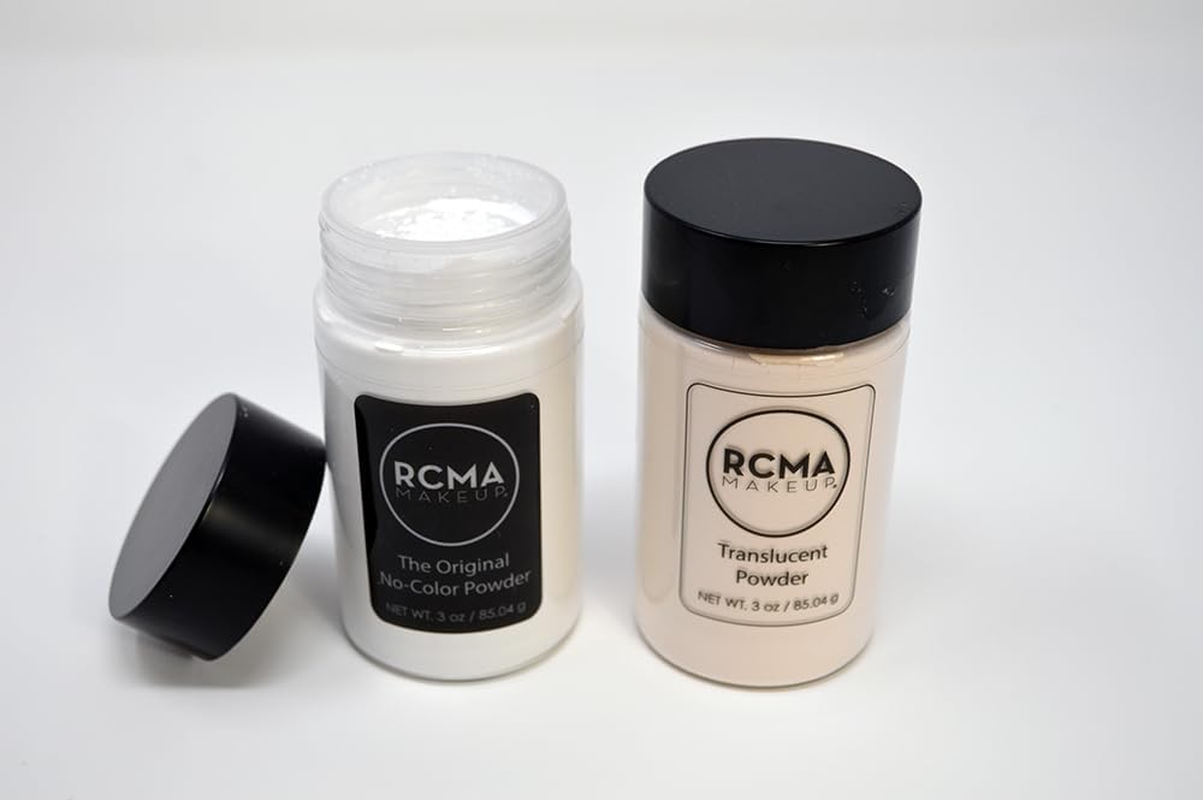 RCMA Makeup Translucent Loose Powder &ndash; Lightweight Setting Powder for Flawless Finish, Shine Control, Natural Matte Look, No Flashback, Oil Control, No Caking or Creasing, Vegan and Cruelty-Free, 3Oz image number 2