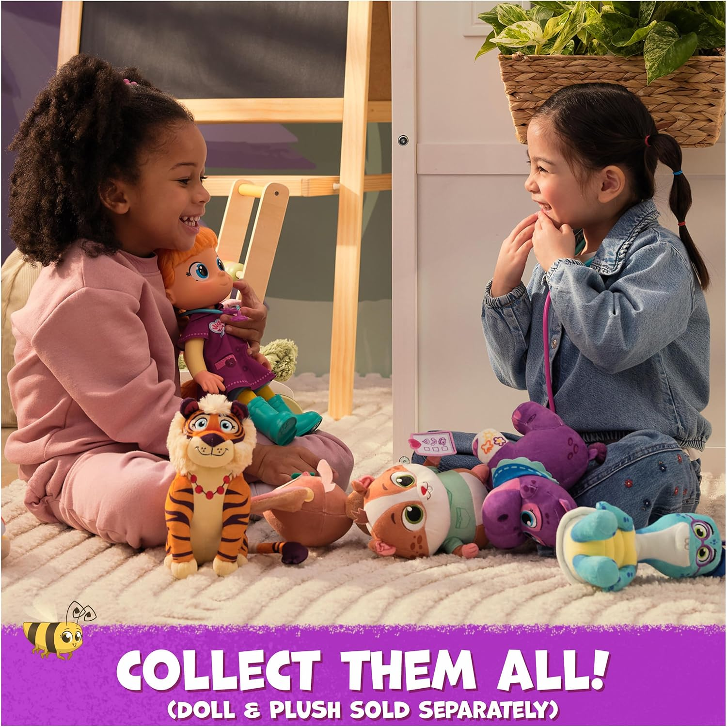 Vida the Vet, Vida Toddler Doll, 13-Inch Tall Toy Doll with Rooted Red Hair & Doctor Kit Accessories, Kids Toys for Girls & Boys Ages 3 and Up image number 1