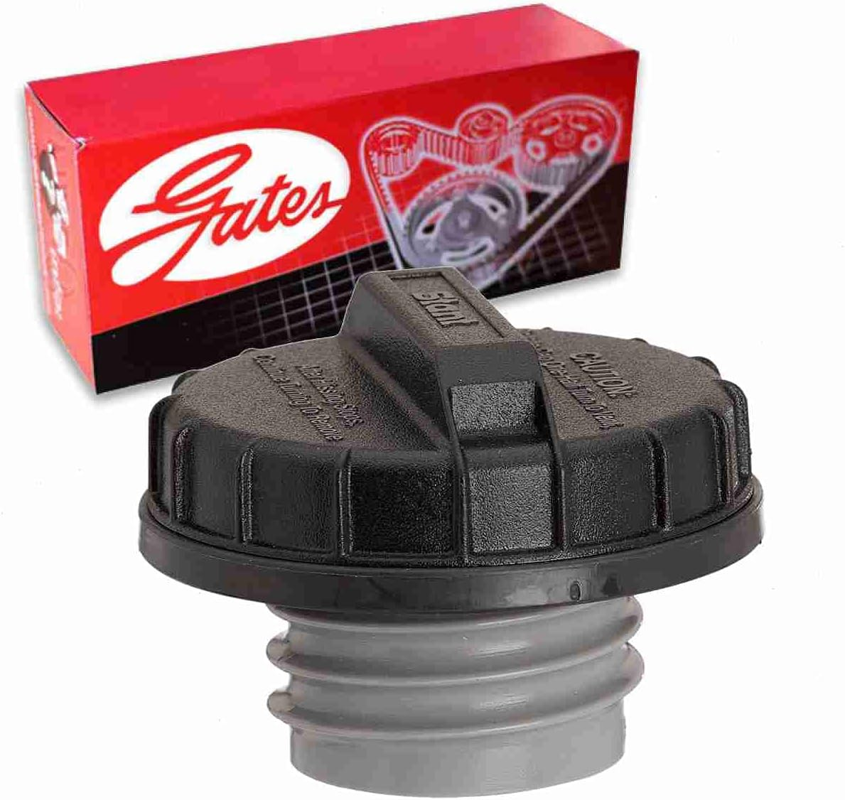 Gates Fuel Tank Gas Cap Compatible with Ford F-150 4.9L 5.0L 5.4L 5.8L L6 V8 1987-2003 image number 1