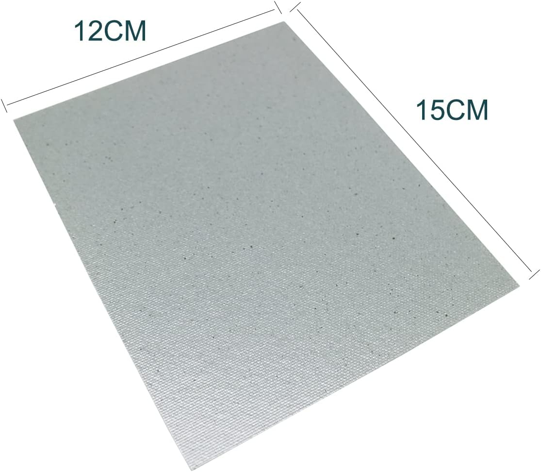 Wuyan 15Pcs Microwave Oven Parts Mica Slice Super Thick Heat Insulation Accessories, 150Mm * 120Mm Mica Sheet Repairing Accessory for Microwave Oven image number 5