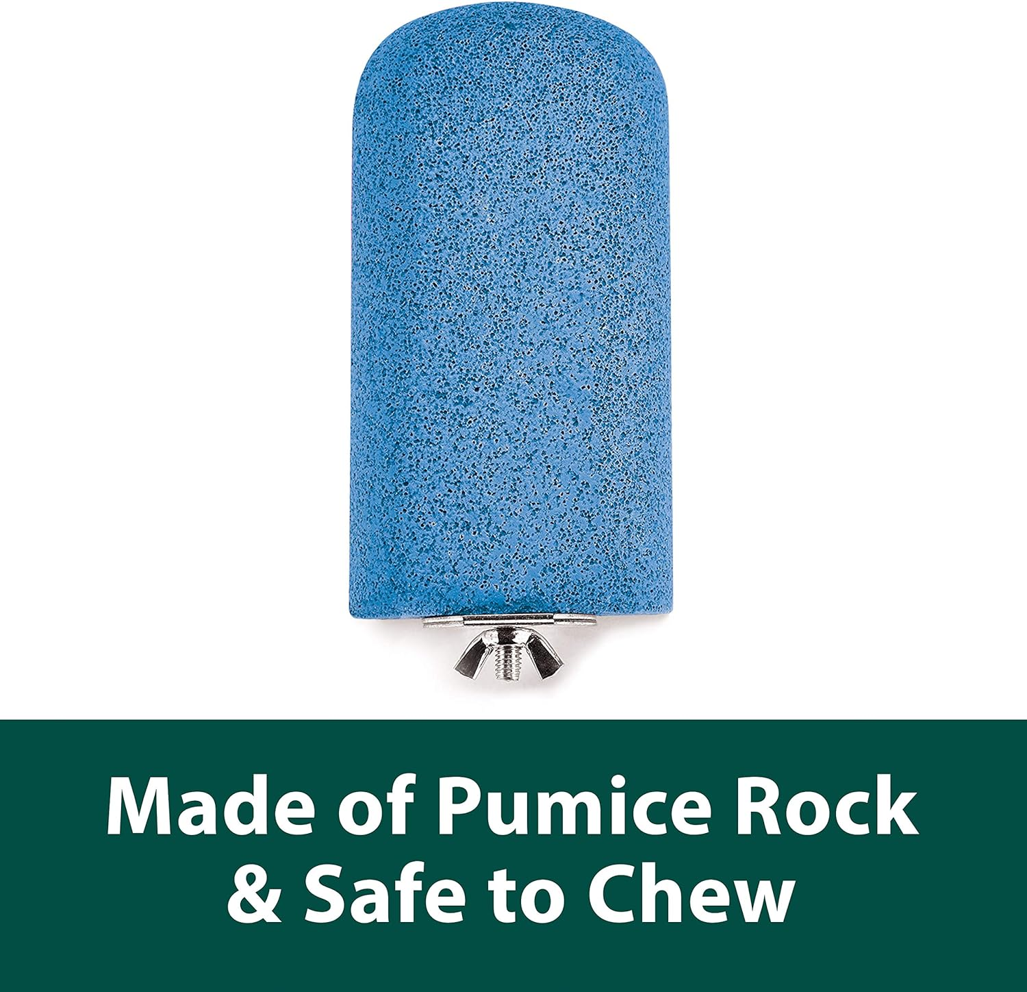 Kaytee Pumice Rock Lava Ledge, Attaches to Cage, Chewing, Teeth and Beak Grinding, for Chinchillas, Ferrets, Rabbits, Birds (Assorted Colours) image number 4