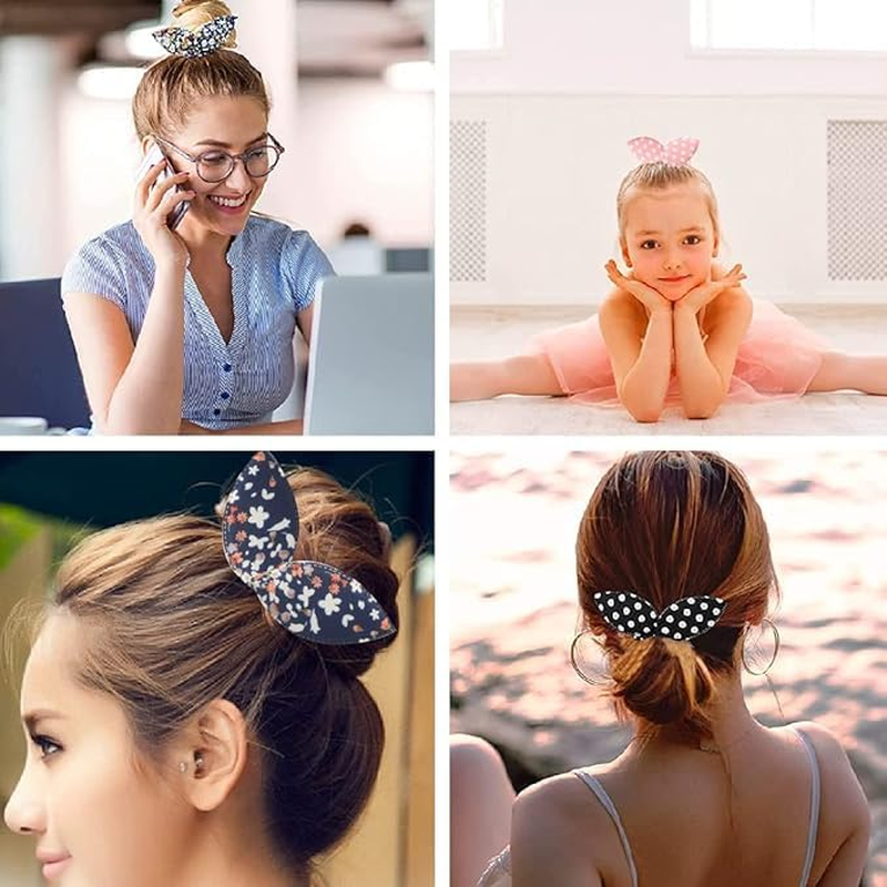 5Pcs Deft Hair Bun Maker Doughnut Hair Bun,Flexible Donut Curlers Lazy French Twist Clip,Twister Hair Bun Maker Deft Bun,Hair Bun Maker Deft Bun for Hair Twister,French Twist Deft Bun Maker for Women image number 6