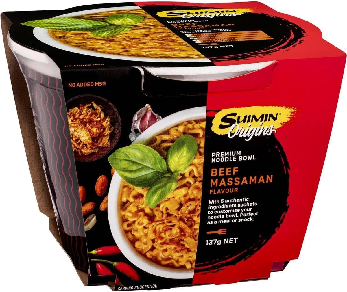 Suimin Beef Massaman Curry Noodle 137 G image number 6