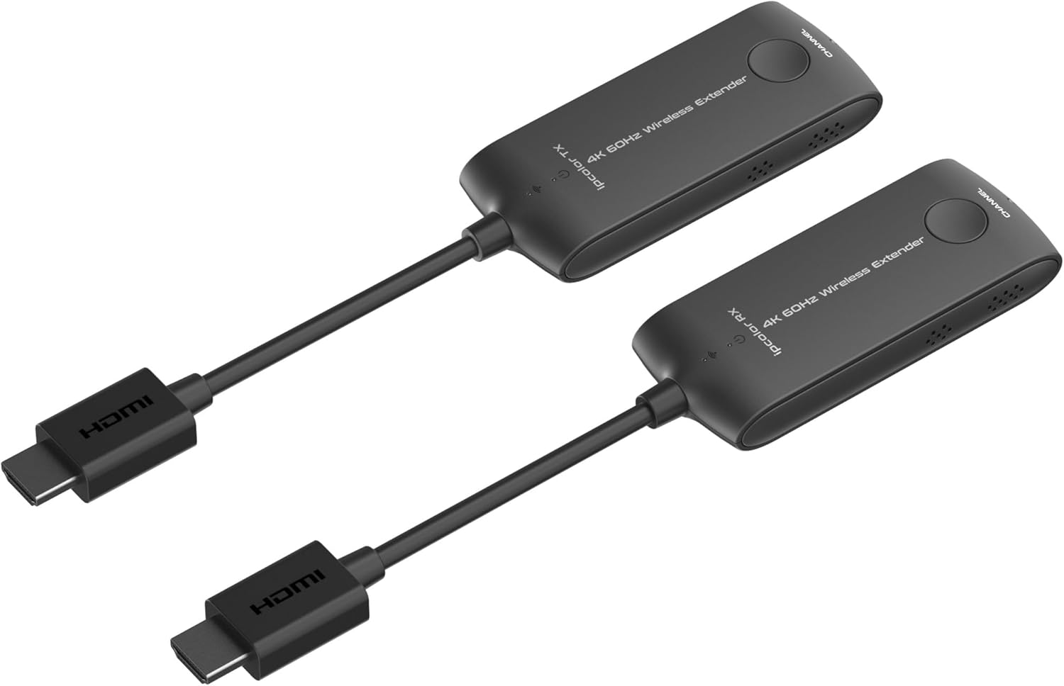 Premiumcord 4K HDMI Mini Wireless Extender to 20 M, UHD 4K 2160P 60Hz, Full HD 1080P, 18Gbps, HDMI2.0, HDCP2.2, Black image number 3