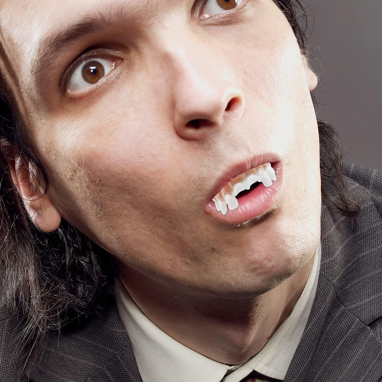 ALLY-MAGIC Gnarly Teeth 12 Pieces Ugly Fake Teeth Bob Teeth Gag Teeth Halloween Vampire Teeth for Aldult Halloween Masquerade Costume Party Favors,12 Styles Y4-GGJYTZ image number 5