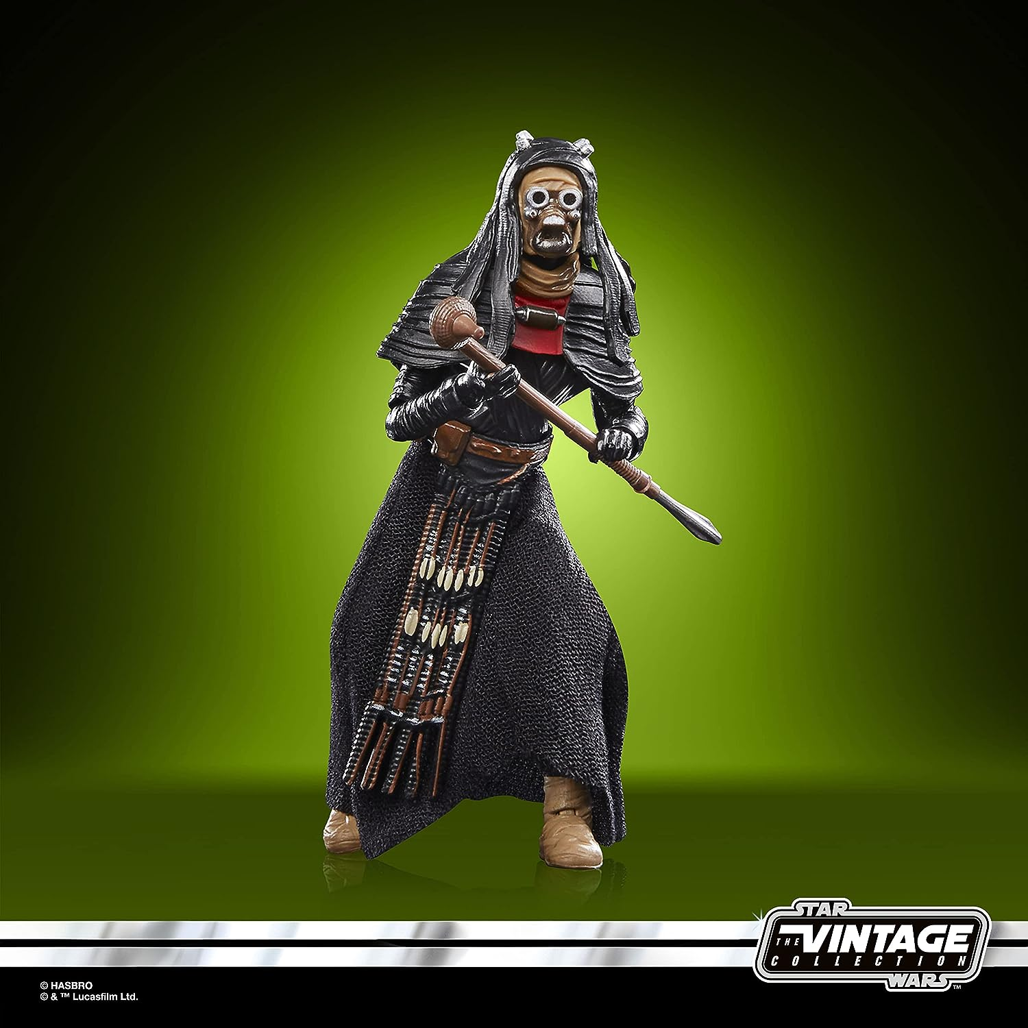 Star Wars the Vintage Collection Tusken Warrior, Star Wars: the Book of Boba Fett 3.75-Inch Collectible Action Figure, Ages 4 and Up