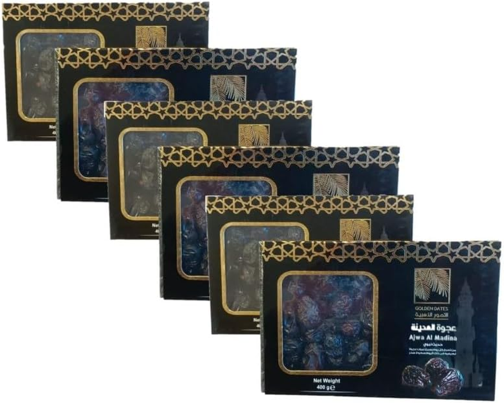 Medina Luxury Ajwa Dates - Ethically Sourced (800Gm Pk) image number 1