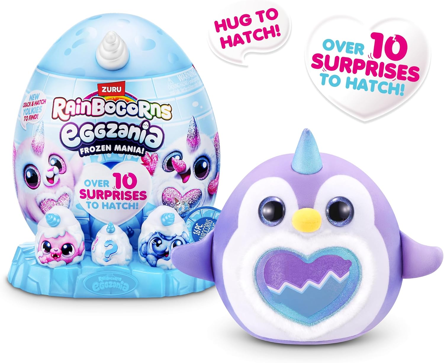 ZURU Rainbocorns Eggzania Frozen Mania Series 1 image number 5