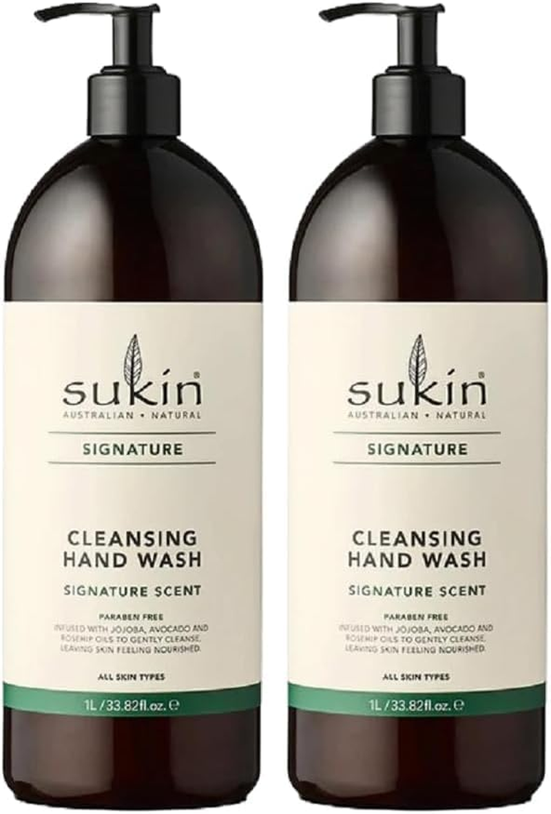 SUKIN SIGNATURE CLEANSING HAND WASH 1L image number 1