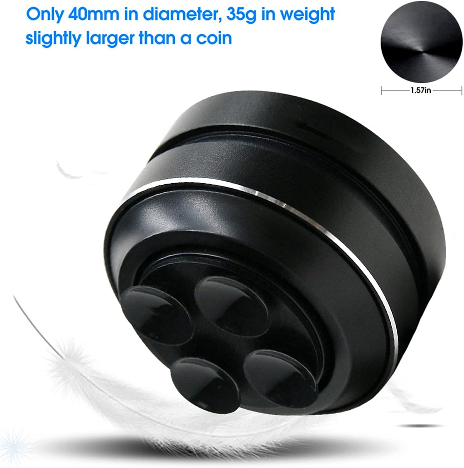 Domary 1 Pack Wirelessly BT Speaker Bone Conduction Speakers Mini Portable Loud Stereo Sound Built-In Mic Sound Box image number 1