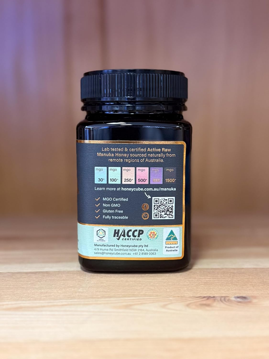 Honey Cure MGO 100+ Australian Manuka Honey 500 G