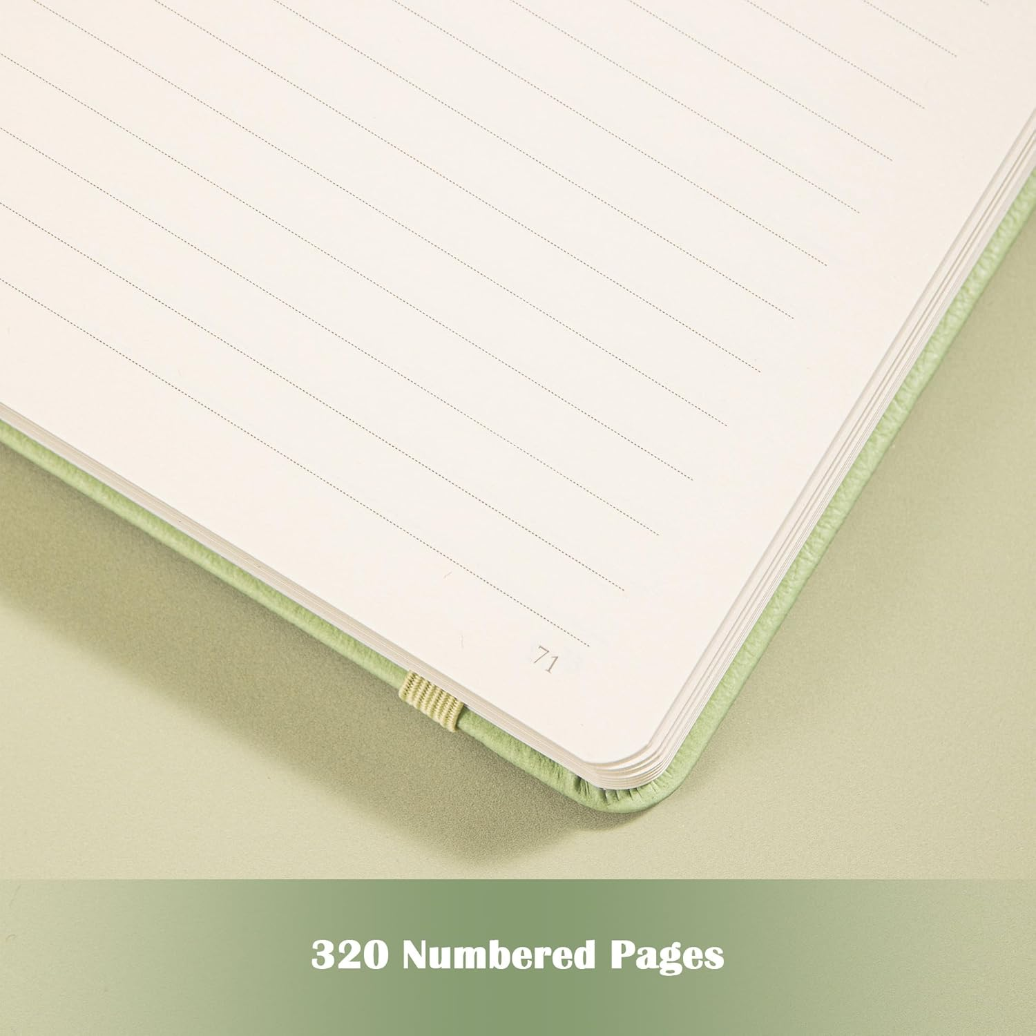 MGGAO College Rule Notebook for Women Men, 318 Numbered Pages Journal, A5 Butterfly Floral Journals for Writing, Aesthetic Notebooks, Work School Note Taking, 5.4" X 8.4" image number 2