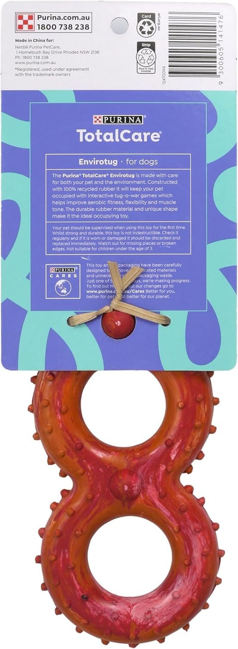 TOTAL CARE Dog Toy Envirotug 1 Piece image number 5