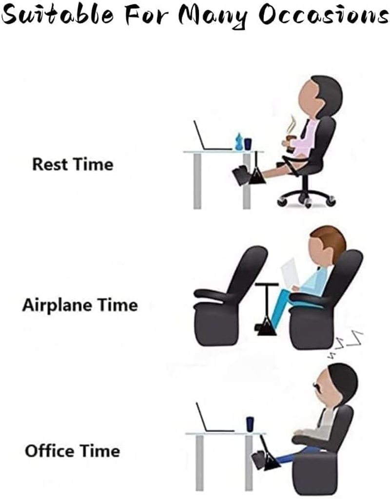 Airplane Footrest - Best Travel Essential, Airplane Travel Accessories, No Clashing Foot Hammock & Portable Plane Leg Rest, Provides Relaxation and Comfortable for Long Flight (1 Pack)