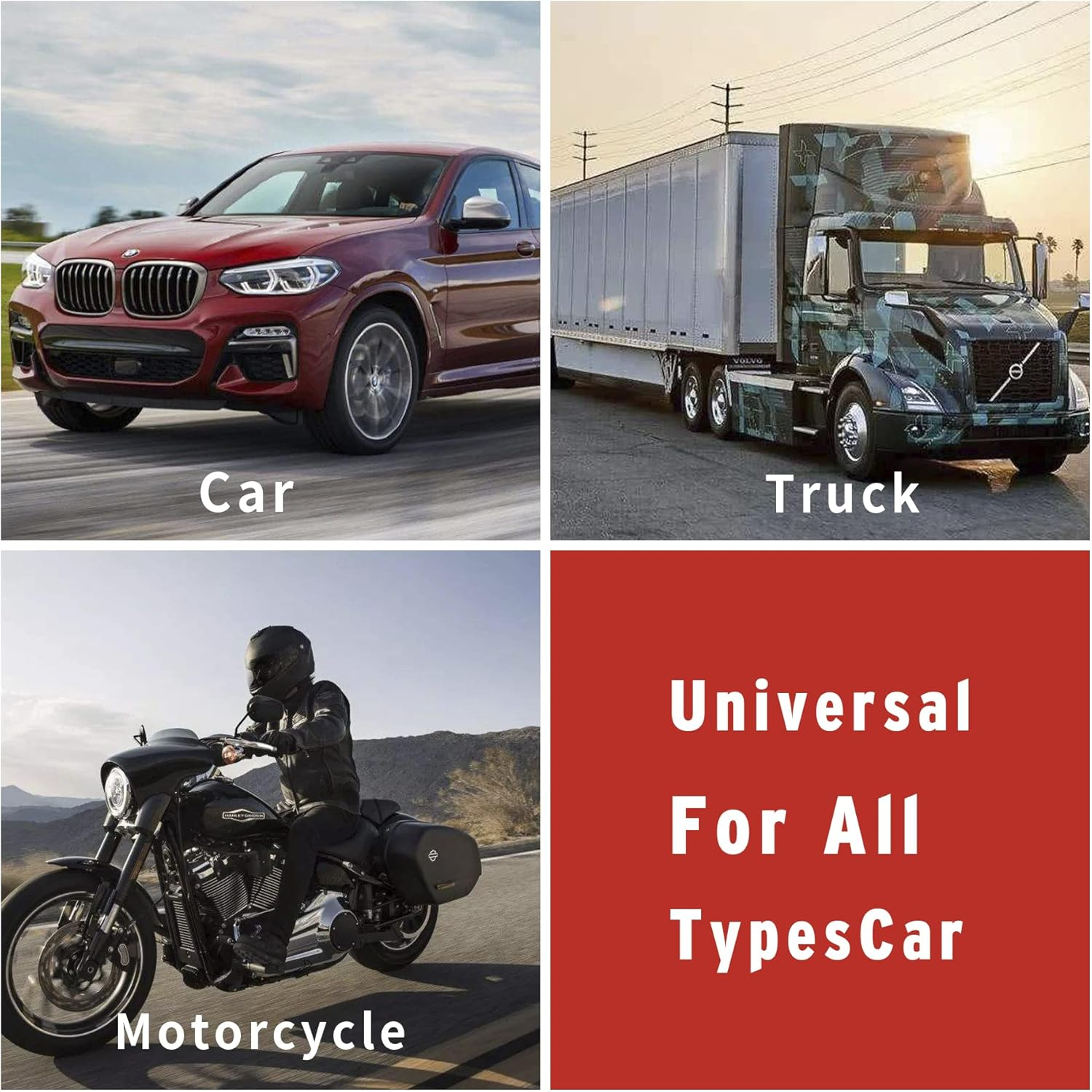 UYYE Cigarette Lighter Plug Billet Aluminum Dustproof Plug,Fire Missile Button,Car Interior Accessories Fits Most Automotive Vehicles and Boats with Standard 12 Volt Power Source,Red - (E+F)-Red image number 5