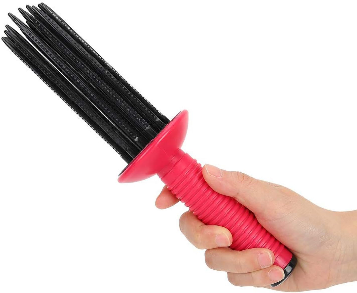 Mivpzisk Hot Air Curler,Curling Roll Comb,Hairbrush,Fluffie Curly Hair Comb Hair Fluffy Curling Roll Comb Curling Wand Comb Hair Dryer Accessories for Hair Curls for Home,Stage Performance,