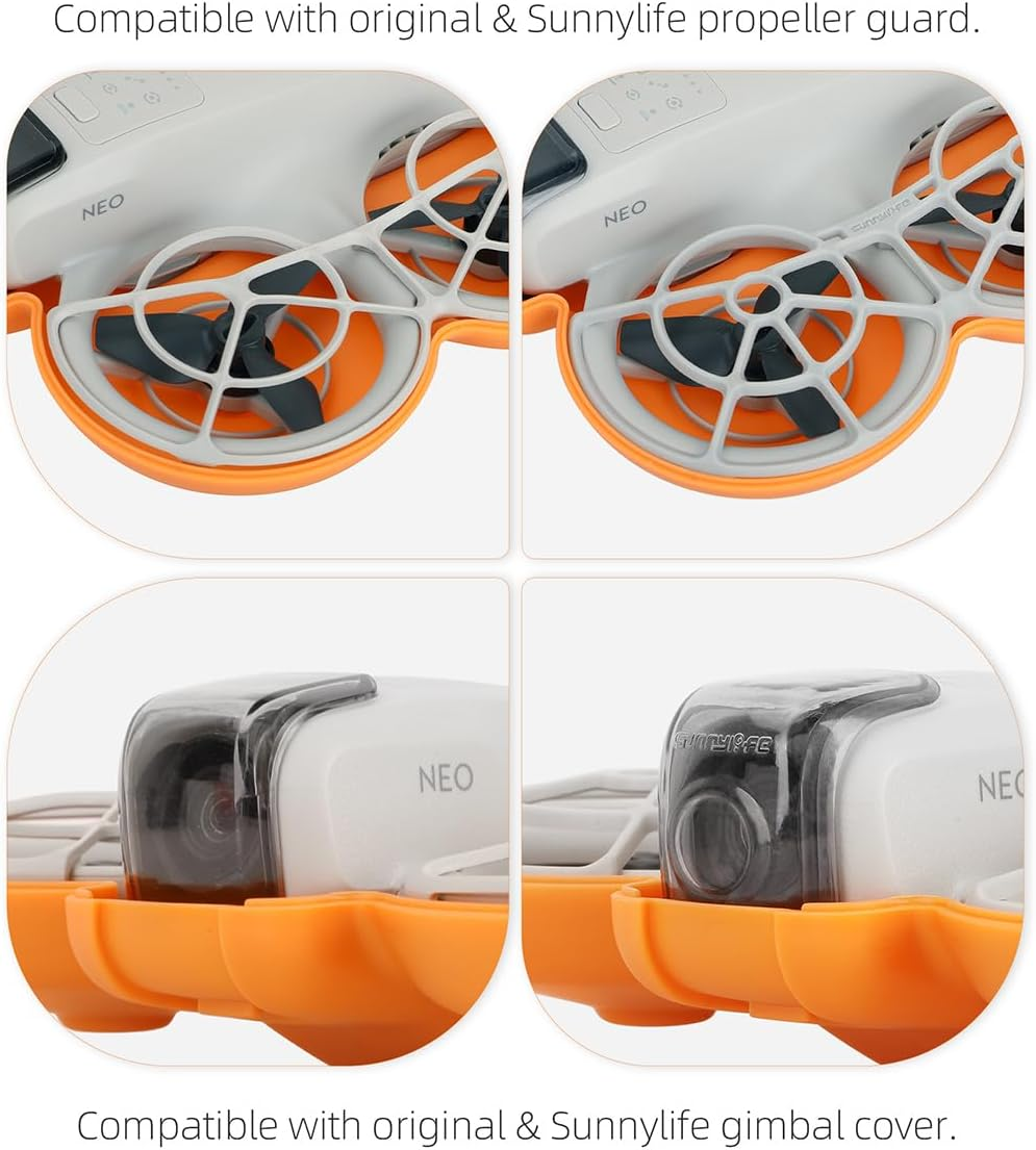 Lokyoyo Portable Travel Butterfly Protective Case for DJI Neo Drone, Mini Storage Box, Compact Storage Bag for DJI Neo, Anti-Collision and Scratch-Resistant Portable Accessories image number 3