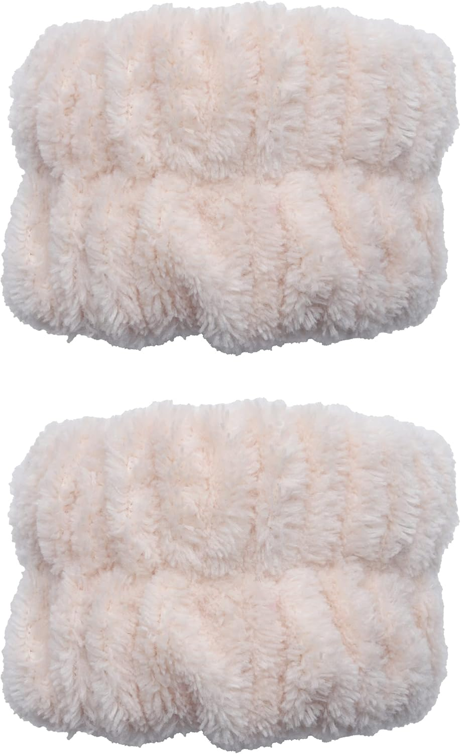 Sowaka 2 Pcs Wrist Spa Washband Microfiber Soft Tower Wrist Scrunchies Sweatbands for Women Girls Washing Face Make up Absorbent Prevent Liquid from Spilling down Your Arms