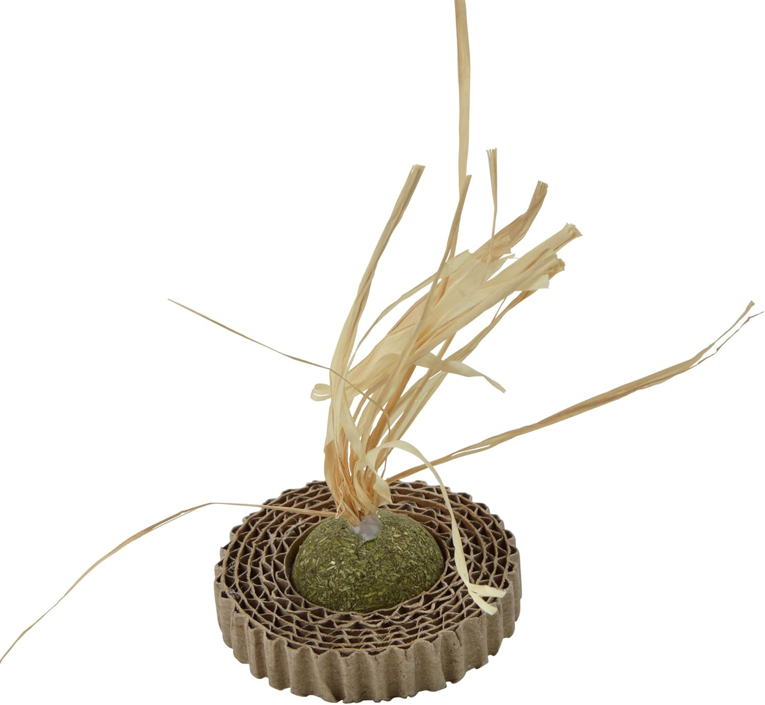 Love Story, Catnip Toy with Wavy Cardboard 6.5 X 13 Cm Diameter image number 1