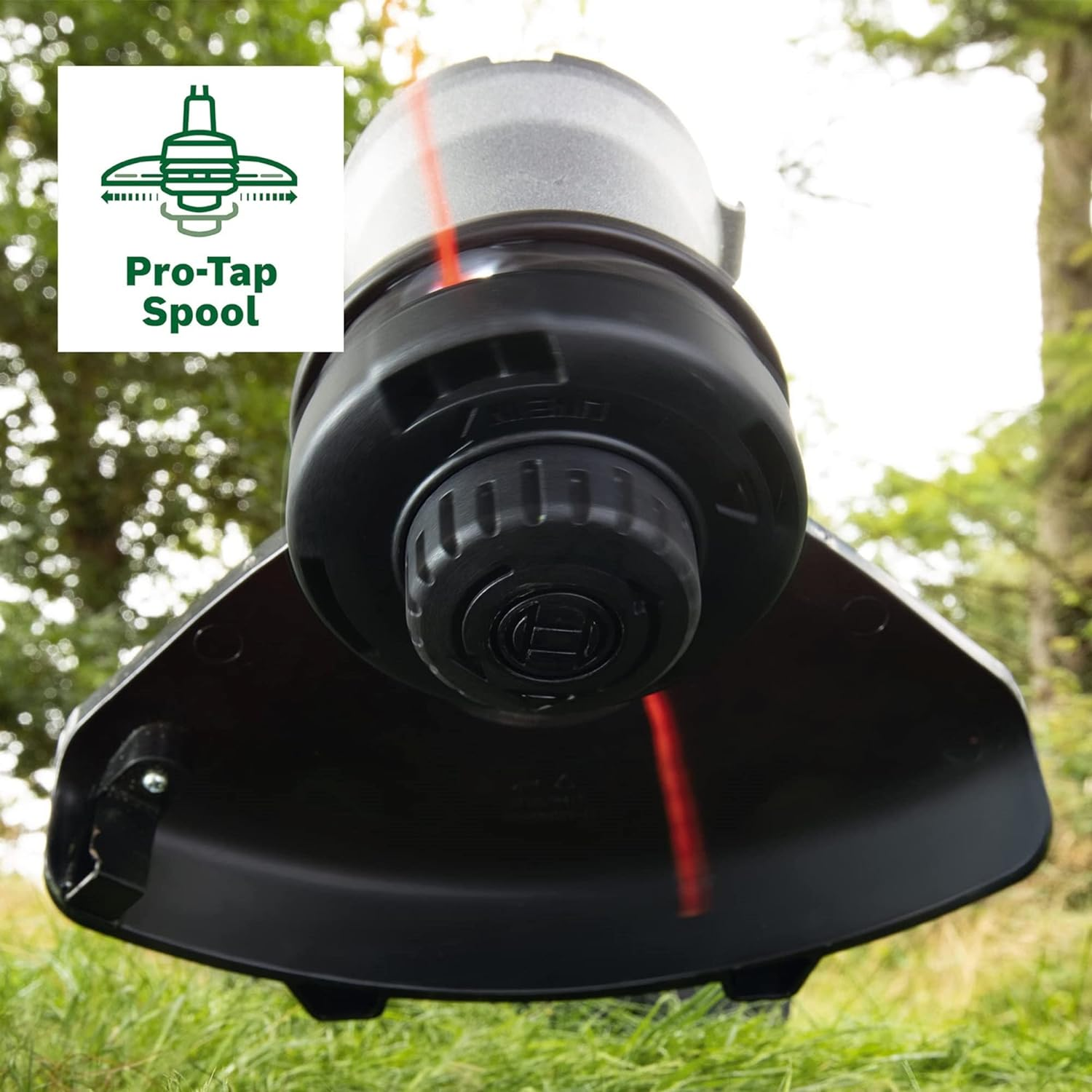 Bosch Cordless 36V Line Trimmer Advancedgrasscut 36 & Bosch Cordless 36V Hedge Trimmer Advancedhedgecut 36V-65 (1X 2.0Ah Li-Ion Battery & Charger Starter Set Included, 36V System) image number 4