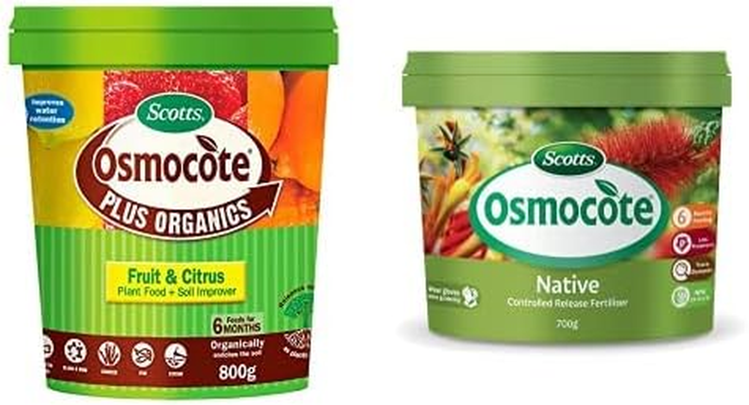 Scotts Osmocote plus Organics Fruit & Citrus Fertiliser and Soil Improver 800G - Contains Natural Biostimulants - with Seaweed - Stronger Root Developtment image number 6