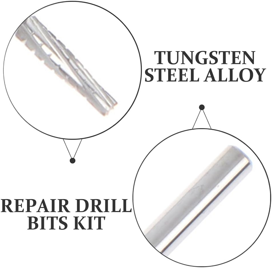 Windshield Repair Drill Bit,Windshield Crack Fix Kit,1Mm Auto Glass Drill for Chip and Crack Repair,Diy Car Windshield Tools, Glass and Body Maintenance Accessories image number 4