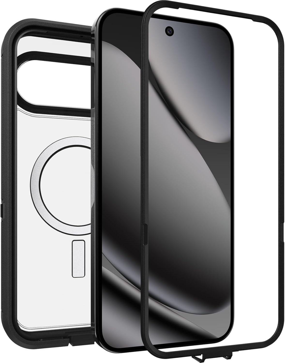 Otterbox Defender Series Pro XT Case with Pixelsnap for Google Pixel 10 Pro XL, Shockproof, Drop Proof, Ultra-Rugged, Protective Case, 7X Tested to Military Standard, Black image number 2