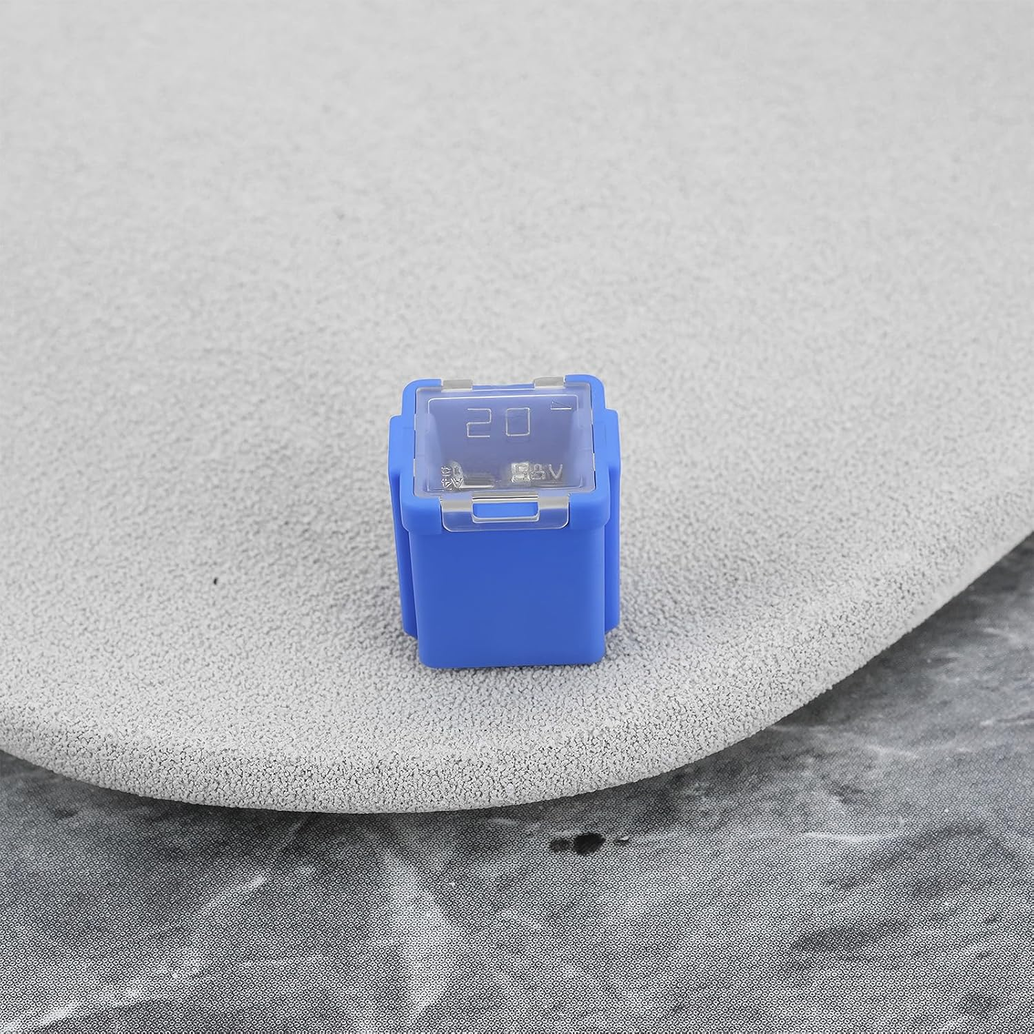 YINETTECH 5Pcs 20A 58V Square Female Fuse Compatible with Ford OE 4655702 Electrical Replacement image number 1