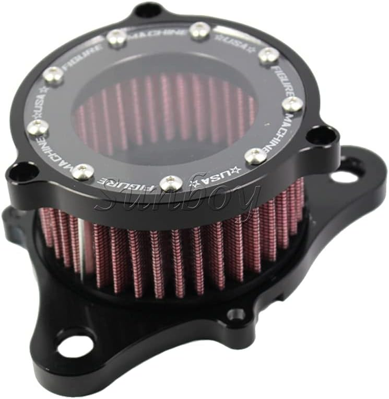 Premium Motorcycle Parts CNC Motorcycle Bike Air Filters System for Harley Davidson Sportster XL 883 X48 1200 2004-2014 Motorbike Air Cleaner Accessories image number 1